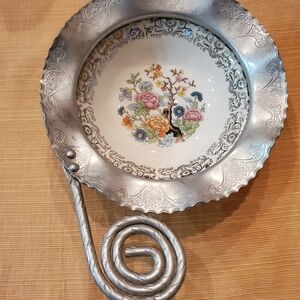 Farber Shlevin MC Hand Wrought Aluminum Candy Dish